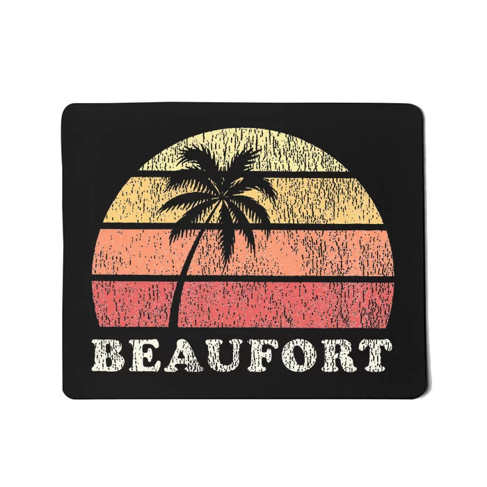 Beaufort Sc Vintage 70s Retro Throwback Mousepad