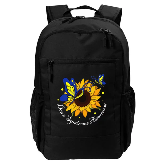 Butterfly Sunflower World Down Syndrome Awareness Day Daily Commute Backpack