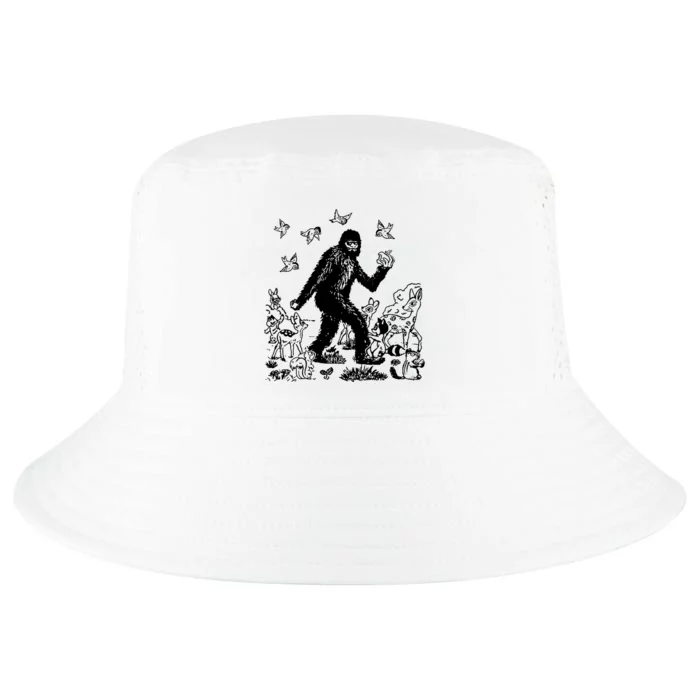 Bigfoot Snow White Cool Comfort Performance Bucket Hat