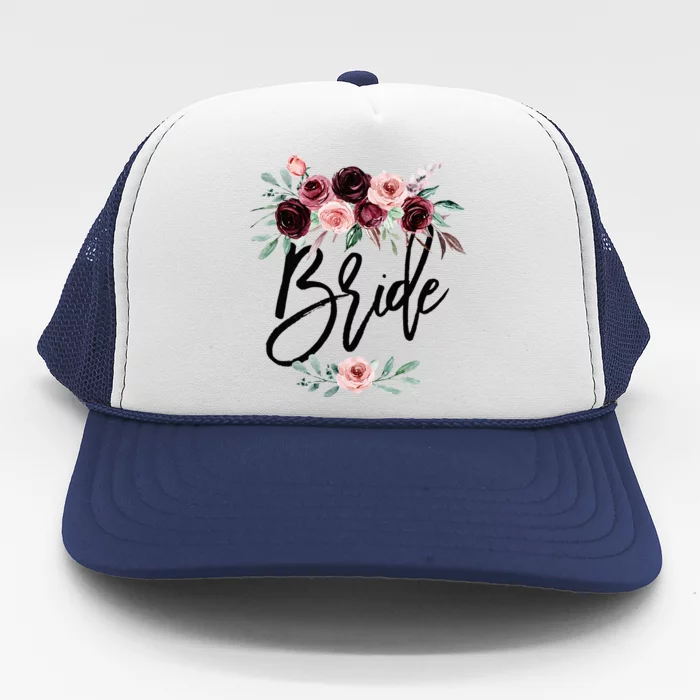 Bridal Shower Wedding Gift For Her Bridesmaid Daughter Bride Trucker Hat