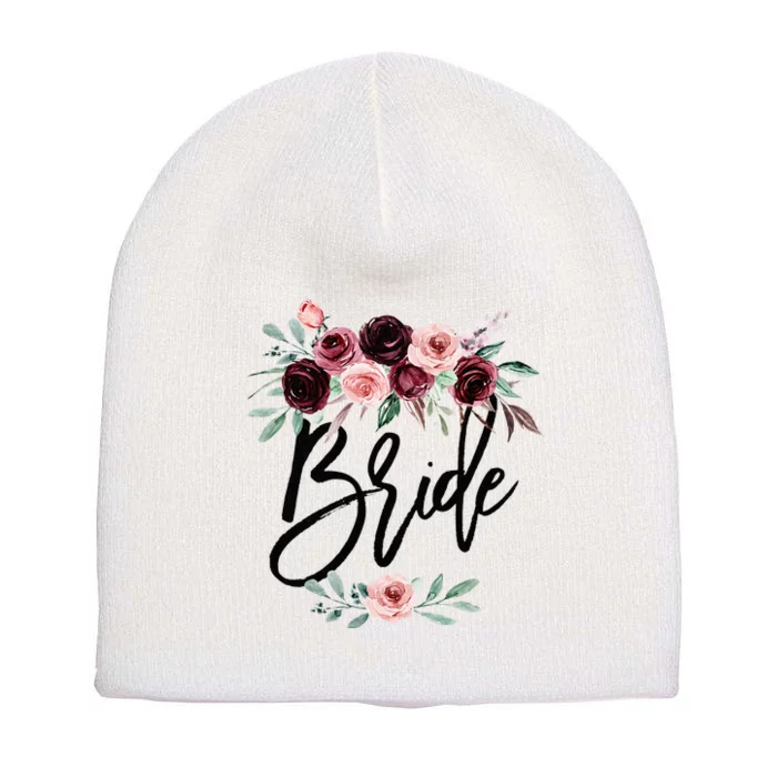 Bridal Shower Wedding Gift For Her Bridesmaid Daughter Bride Short Acrylic Beanie