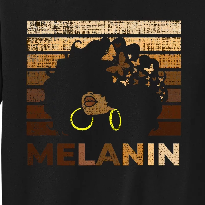 Black Strong Women Afro Love Melanin African Girl Sweatshirt