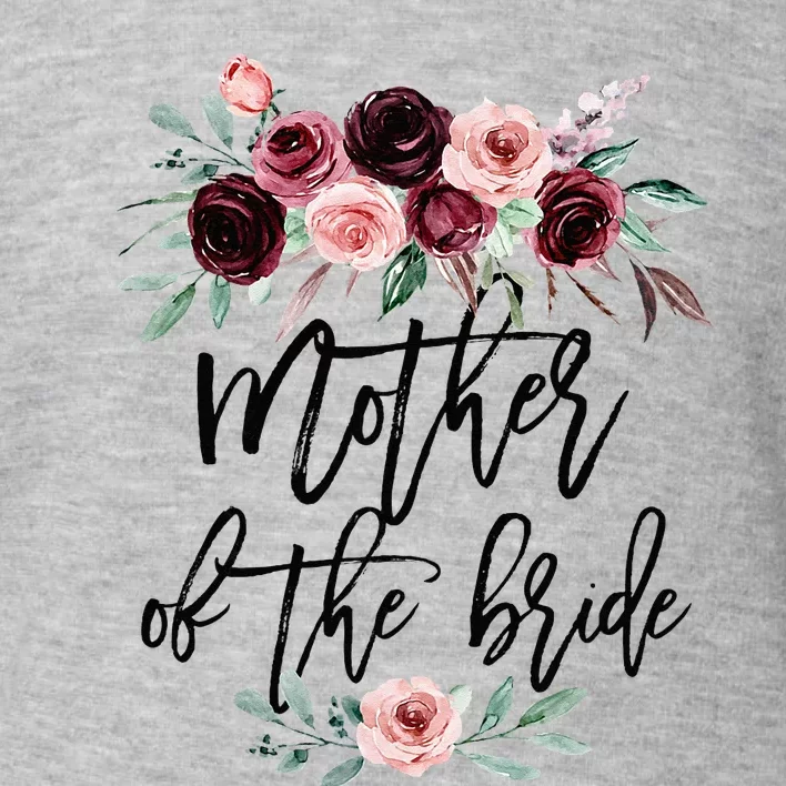 Bridal Shower Wedding Gift For Bride Mom Mother Of The Bride Toddler Sweatshirt