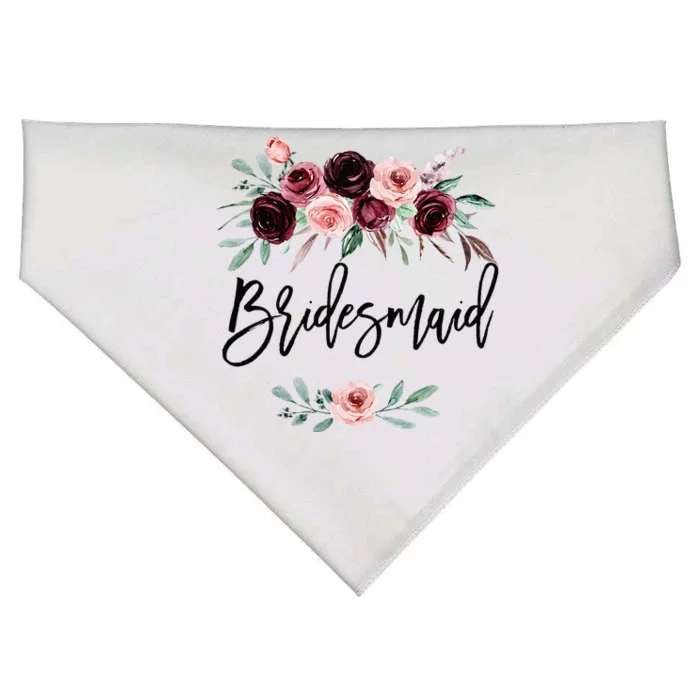 Bridal Shower Wedding Gift For Bridesmaid Maid Of Honor USA-Made Doggie Bandana