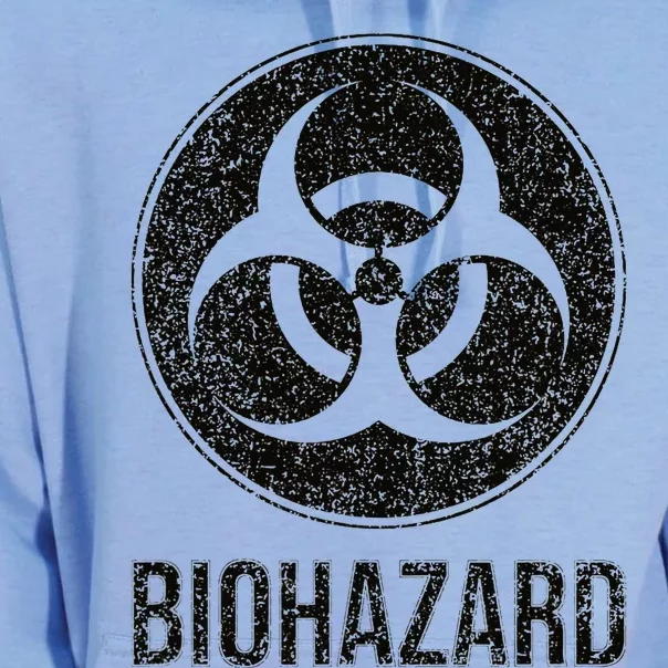 Biohazard Symbol Warning Sign Biological Hazard Toxic Virus Unisex Surf Hoodie