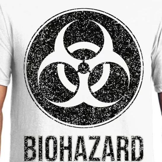 Biohazard Symbol Warning Sign Biological Hazard Toxic Virus Pajama Set