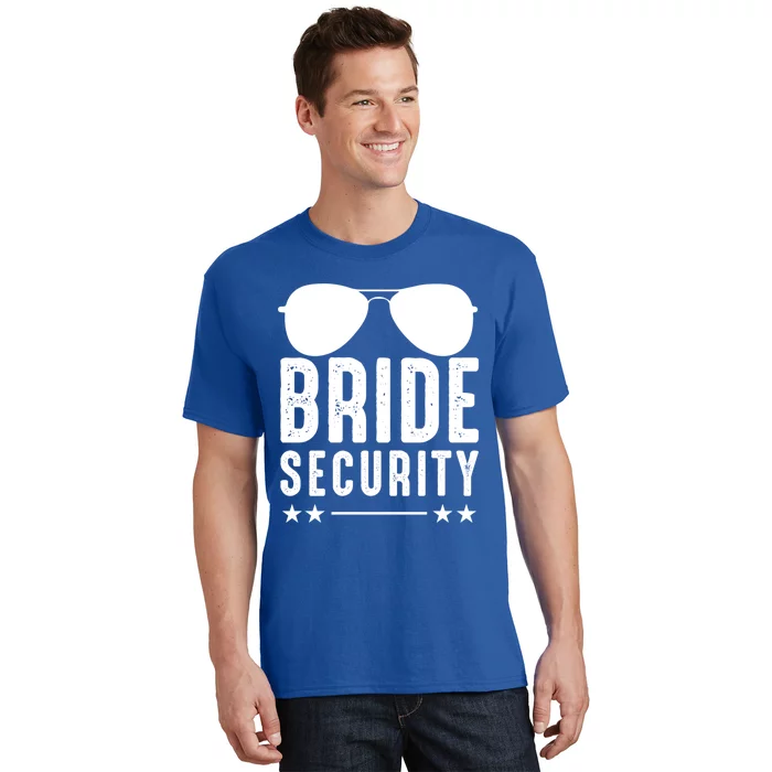 Bride Security Wedding Bachelorette Party Sunglasses Gift T-Shirt