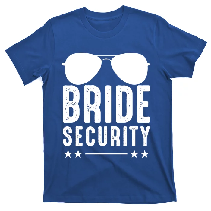 Bride Security Wedding Bachelorette Party Sunglasses Gift T-Shirt