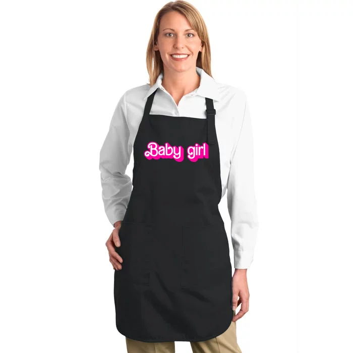 Ben Starr Wearing Baby Full-Length Apron With Pocket