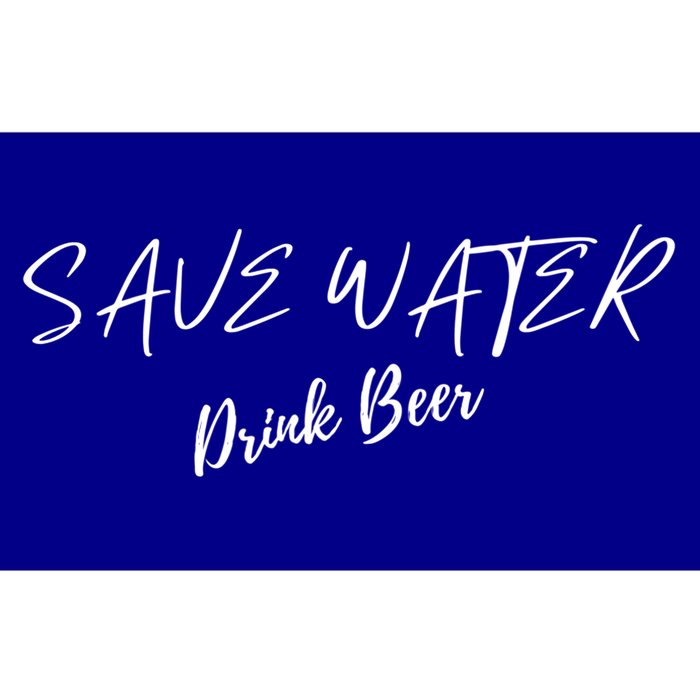 Beer Save Water Party Design Meaningful Gift Bumper Sticker