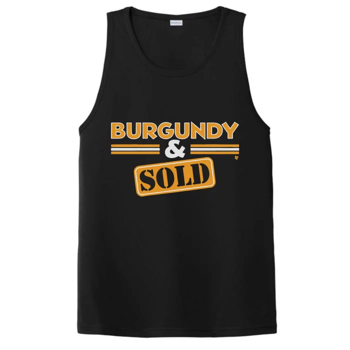 Burgundy Sold Washington Dc Performance Tank