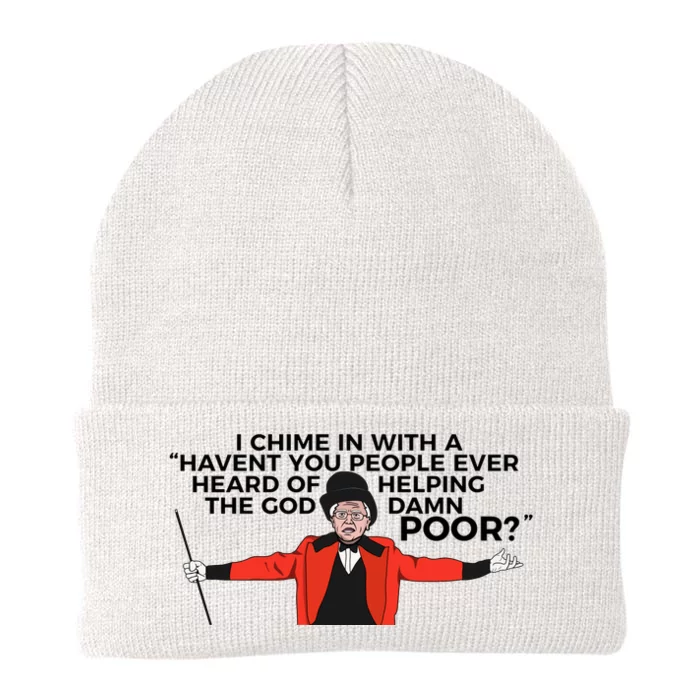 Bernie Sanders Writes Sins Not Tragedies Knit Cap Winter Beanie