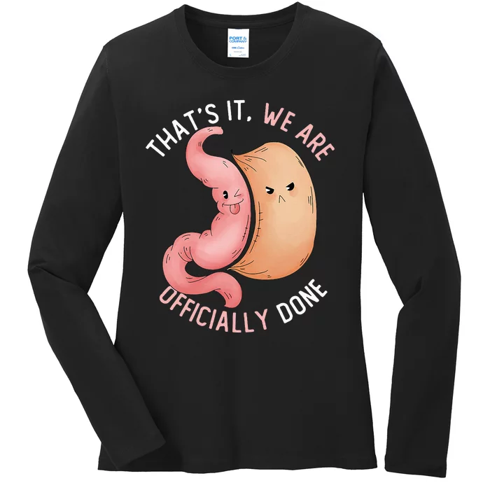 Bariatric Surgery Weight Loss Gastric Sleeve Gastric Bypass Ladies Long Sleeve Shirt