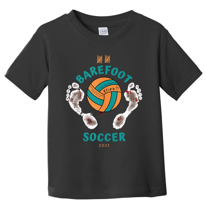 Barefoot Soccer X Eliza Edition Toddler T-Shirt