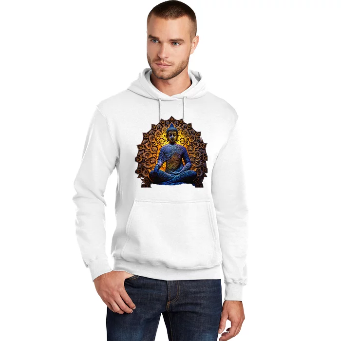 Buddha Statue Yoga Buddhist Zen Buddhism Meditation Hoodie