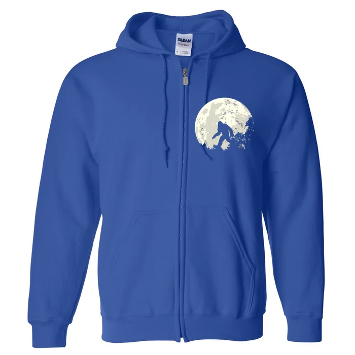 Bigfoot Sasquatch Yeti Meaningful Gift Full Zip Hoodie