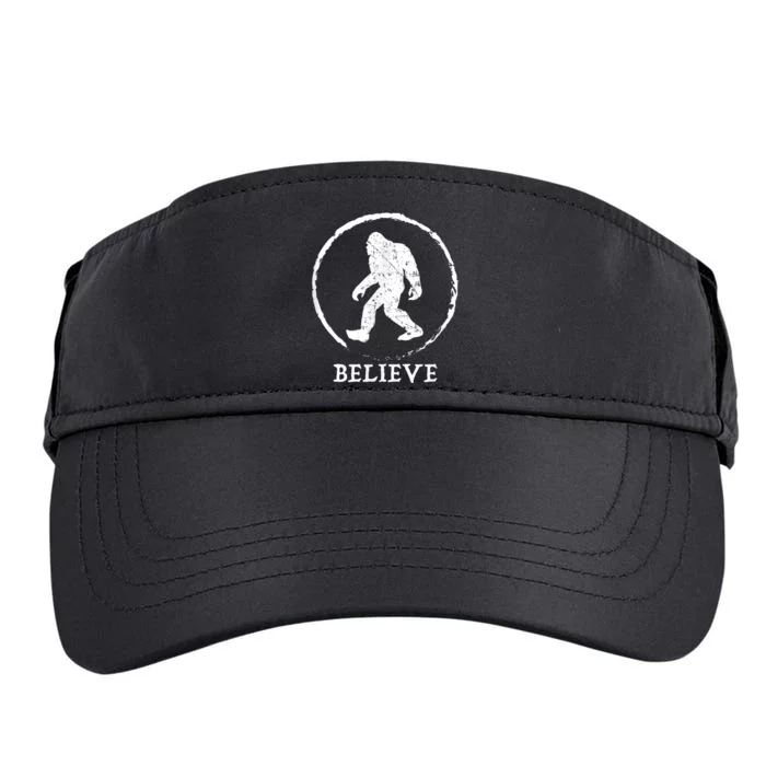 Bigfoot Sasquatch Yeti Believe Adult Drive Performance Visor