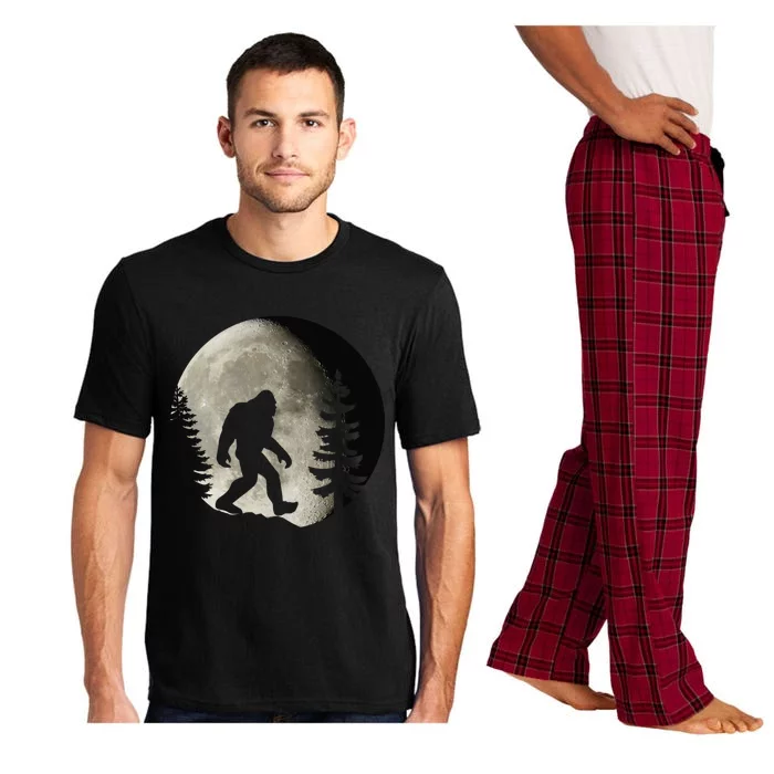 Bigfoot, Sasquatch, Yeti, Moon Pajama Set