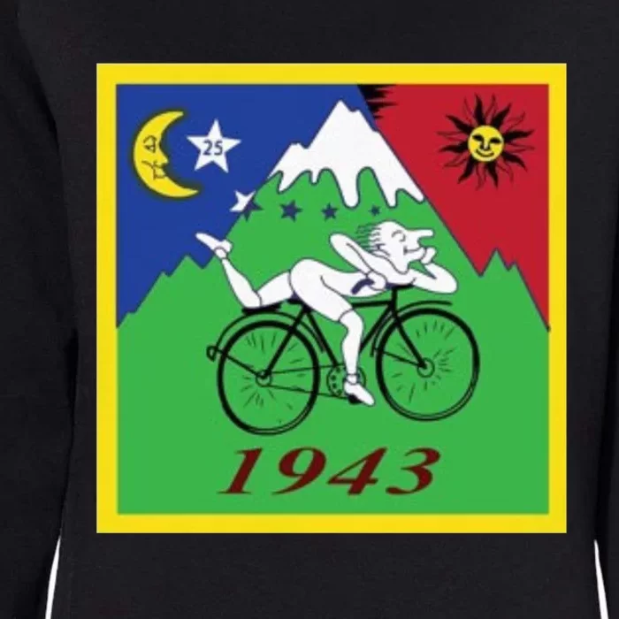 Bike Trip 1943 Lsd Acid Dr Albert Hofmann Womens California Wash Sweatshirt