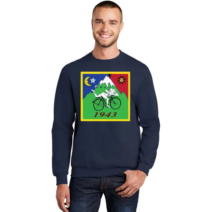 Bike Trip 1943 Lsd Acid Dr Albert Hofmann Tall Sweatshirt