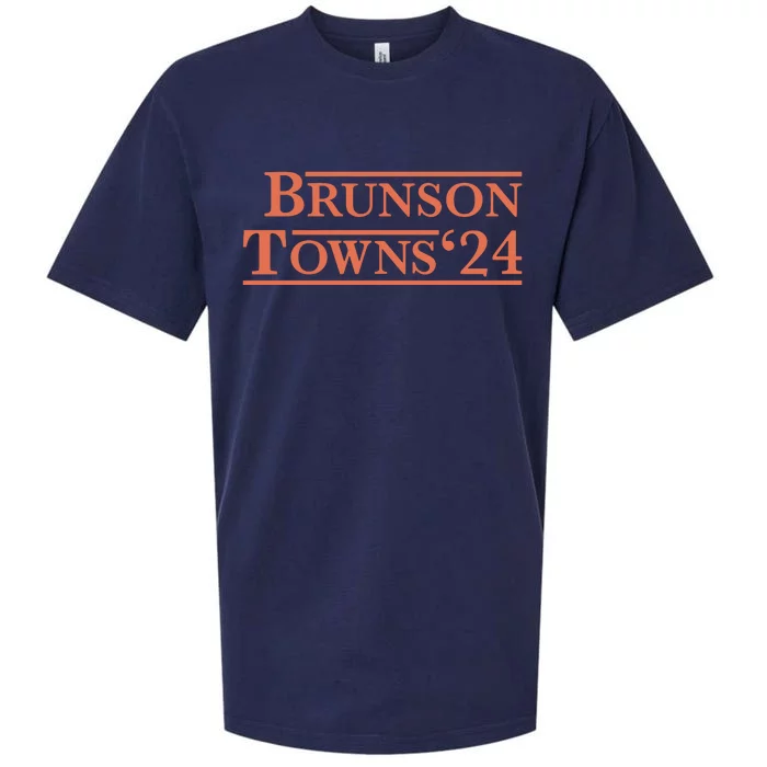 Brunson Towns 24 Sueded Cloud Jersey T-Shirt