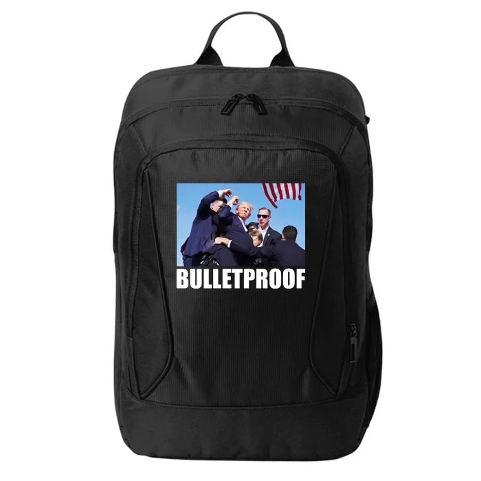 Bulletproof Trump 2024 Take America Back Pennsylvania Rally City Backpack