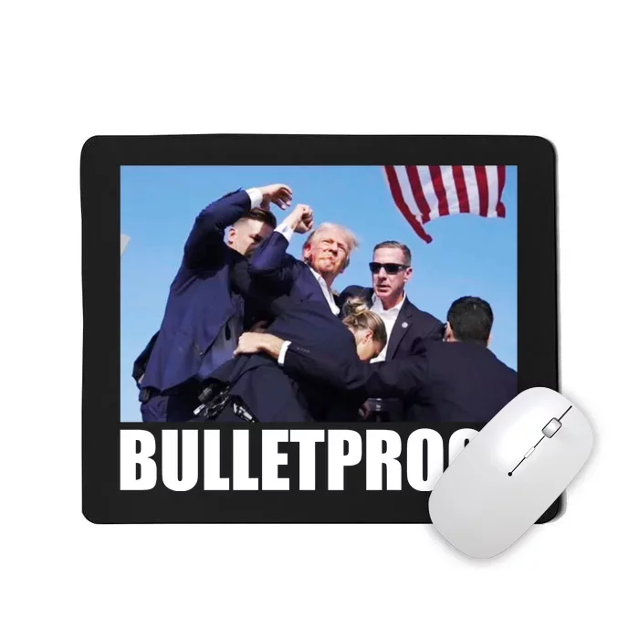 Bulletproof Trump 2024 Take America Back Pennsylvania Rally Mousepad