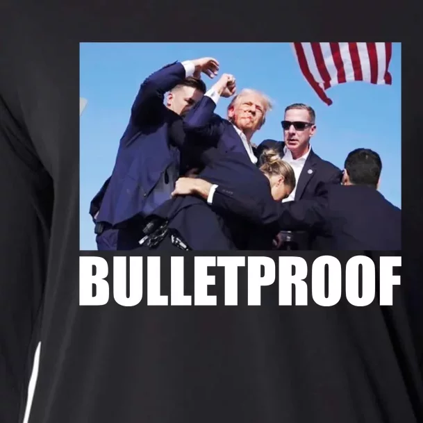 Bulletproof Trump 2024 Take America Back Pennsylvania Rally Cooling Performance Long Sleeve Crew