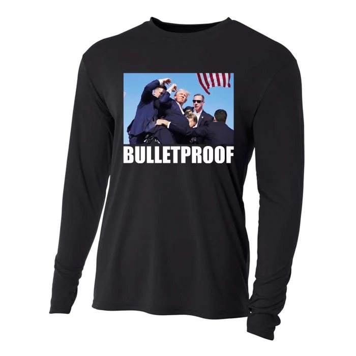 Bulletproof Trump 2024 Take America Back Pennsylvania Rally Cooling Performance Long Sleeve Crew