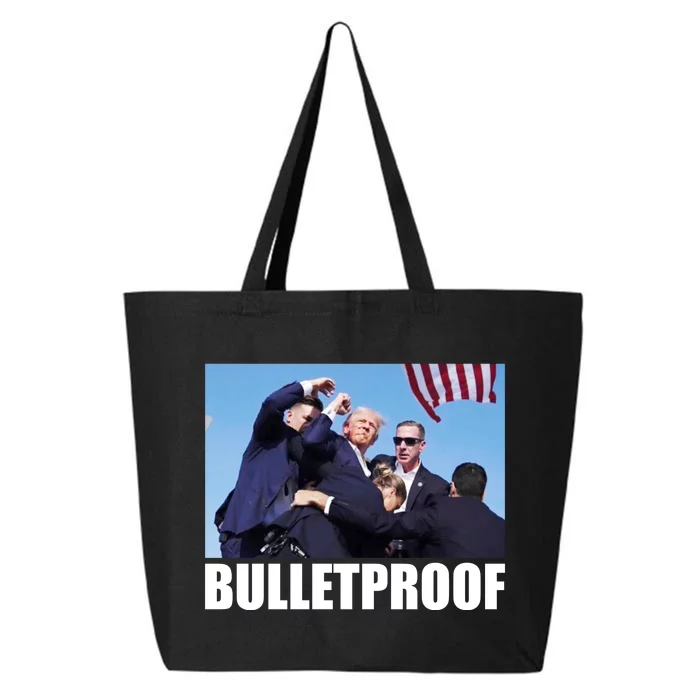 Bulletproof Trump 2024 Take America Back Pennsylvania Rally 25L Jumbo Tote