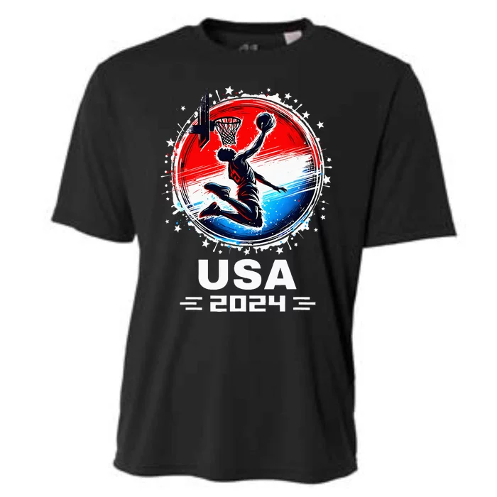 Basketball Team 2024 Basketball Apparel 2024 Usa Team 2024 Cooling Performance Crew T-Shirt