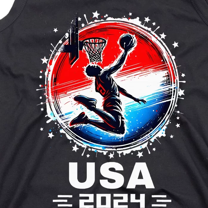 Basketball Team 2024 Basketball Apparel 2024 Usa Team 2024 Tank Top