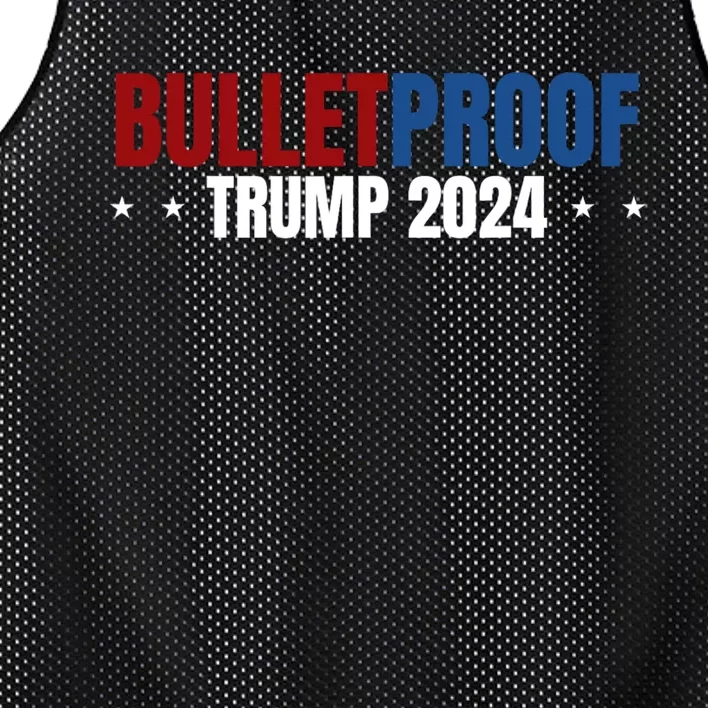 Bulletproof Trump 2024 Mesh Reversible Basketball Jersey Tank