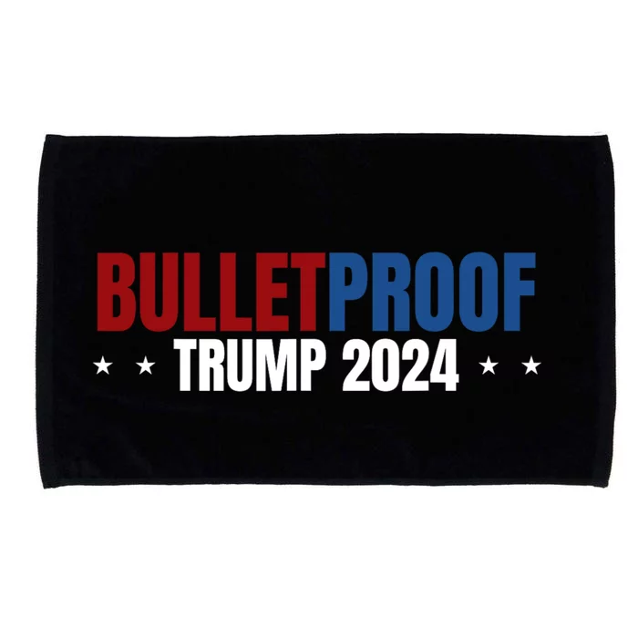 Bulletproof Trump 2024 Microfiber Hand Towel