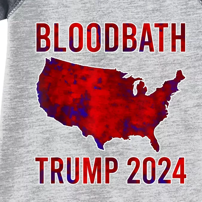 Bloodbath Trump 2024 Infant Baby Jersey Bodysuit