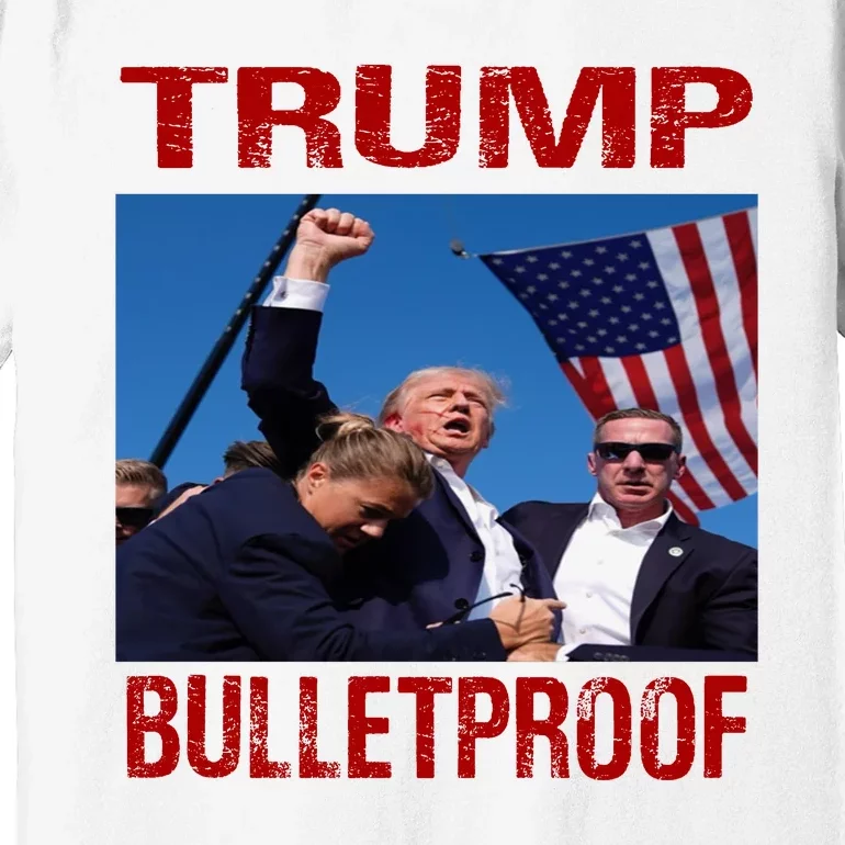 Bulletproof Trump 2024 Take America Back Pennsylvania Rally Premium T-Shirt