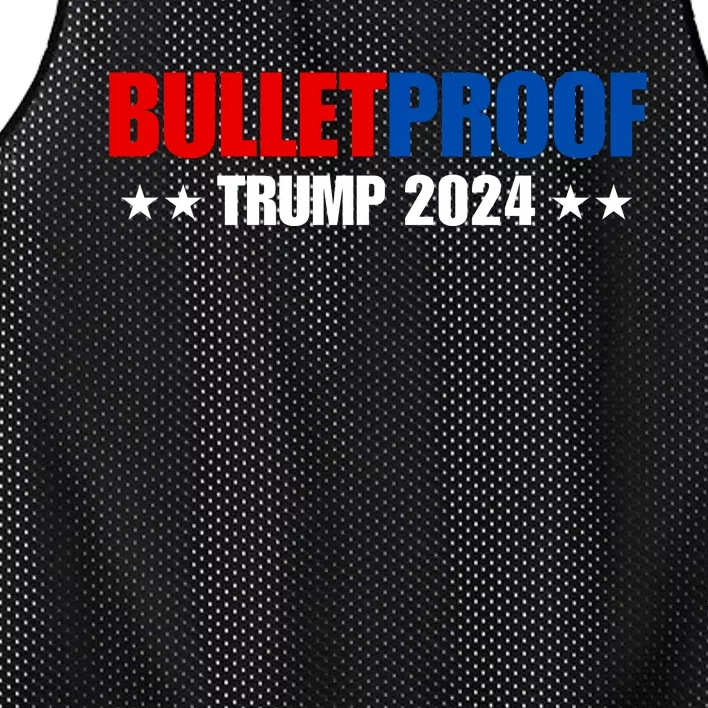 Bulletproof Trump 47 Patriotic Mesh Reversible Basketball Jersey Tank