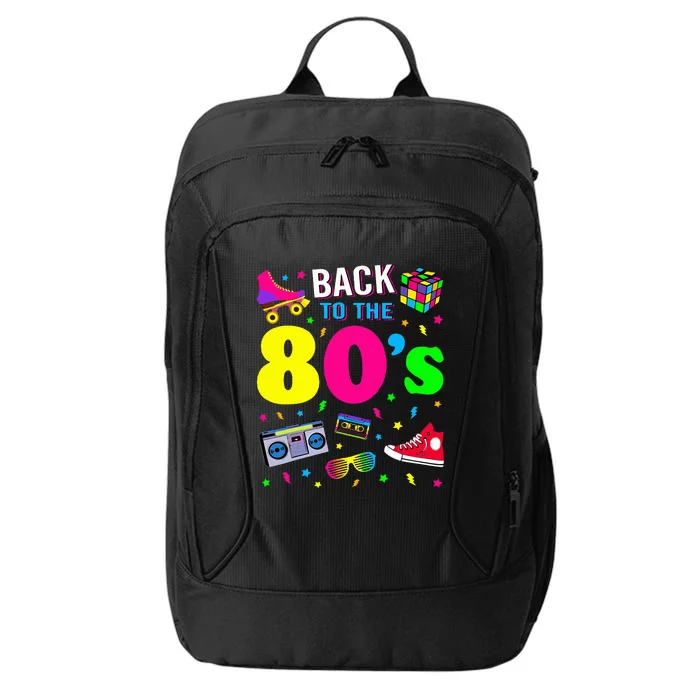 Back To 80S 1980s Vintage Retro Eighties Costume City Backpack