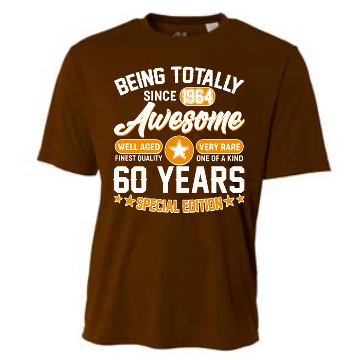 Being Totally Awesome Special Edition Since 1964 60 Years Birthday Cooling Performance Crew T-Shirt