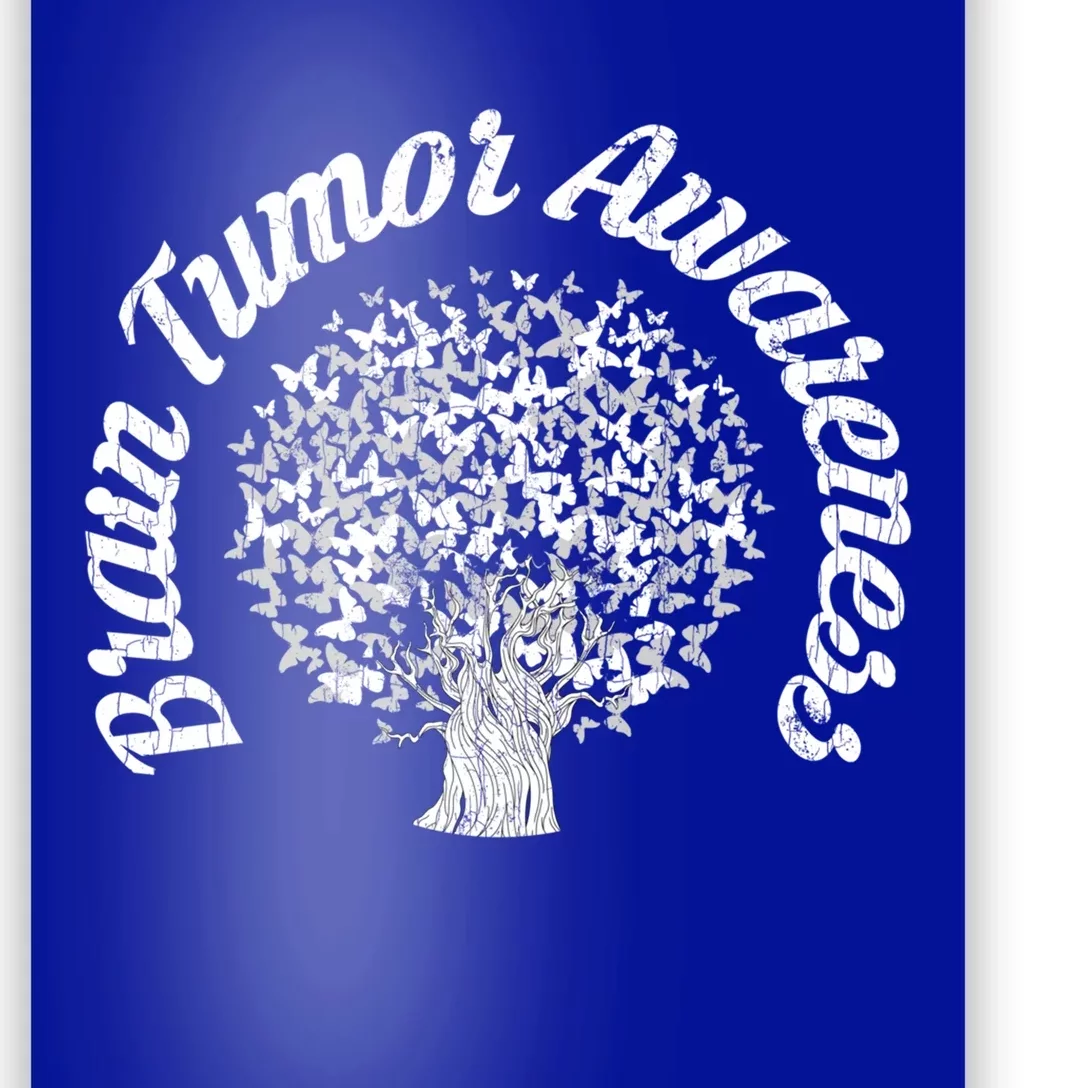 Brain Tumor Awareness Gift Happy Cancer Apparel Great Gift Poster