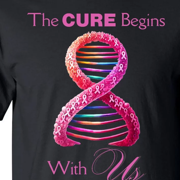 Banding Together Against Breast Cancer Tall T-Shirt