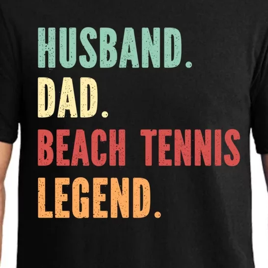 Beach Tennis Athlete Dad Husband Father Gift Pajama Set