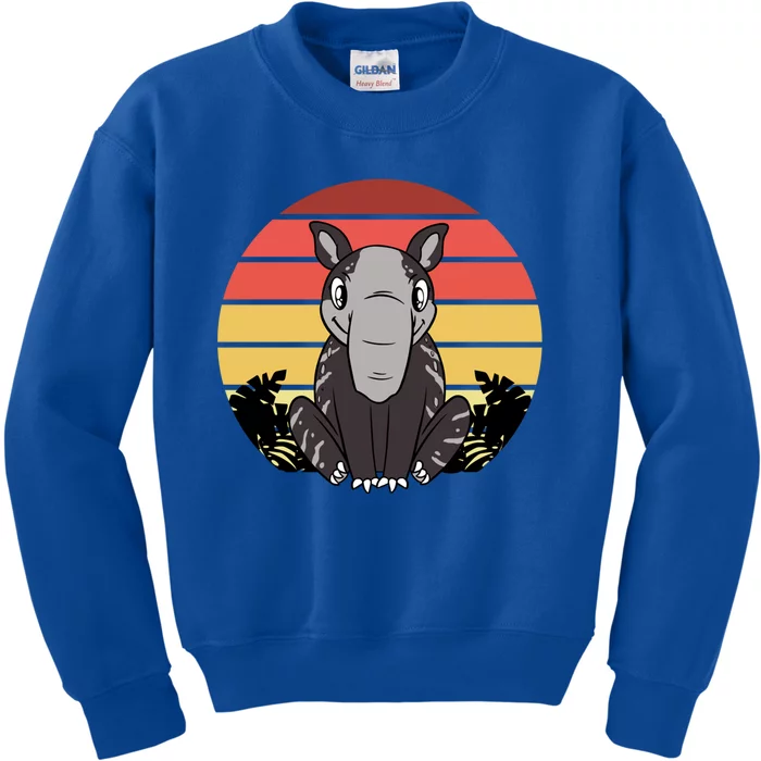 Beautiful Tapir Amazonas Jungle Animal South America Tapirs Gift Kids Sweatshirt