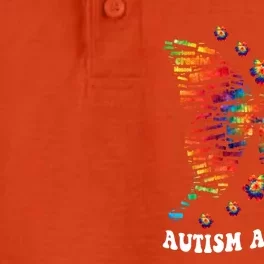 Butterfly Tree Autism Love Accept Support Autism Month Funny Gift Dry Zone Grid Performance Polo