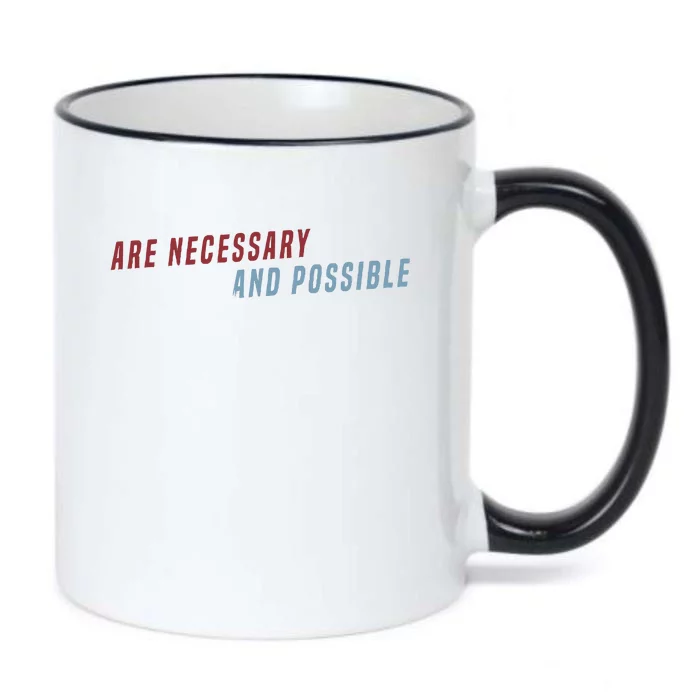 Better Things Are Necessary And Possible Black Color Changing Mug