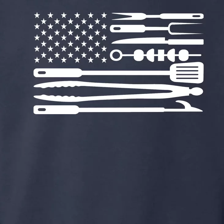 BBQ Tools American Flag Toddler Hoodie