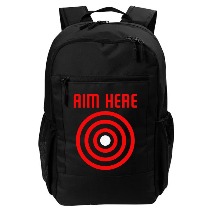 Bullseye Target Aim Here Daily Commute Backpack