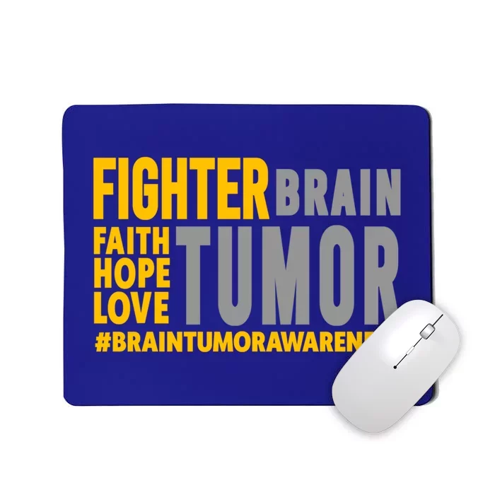 Brain Tumor Awareness Gift Great Gift Brain Tumor Awareness Fighter Great Gift Mousepad