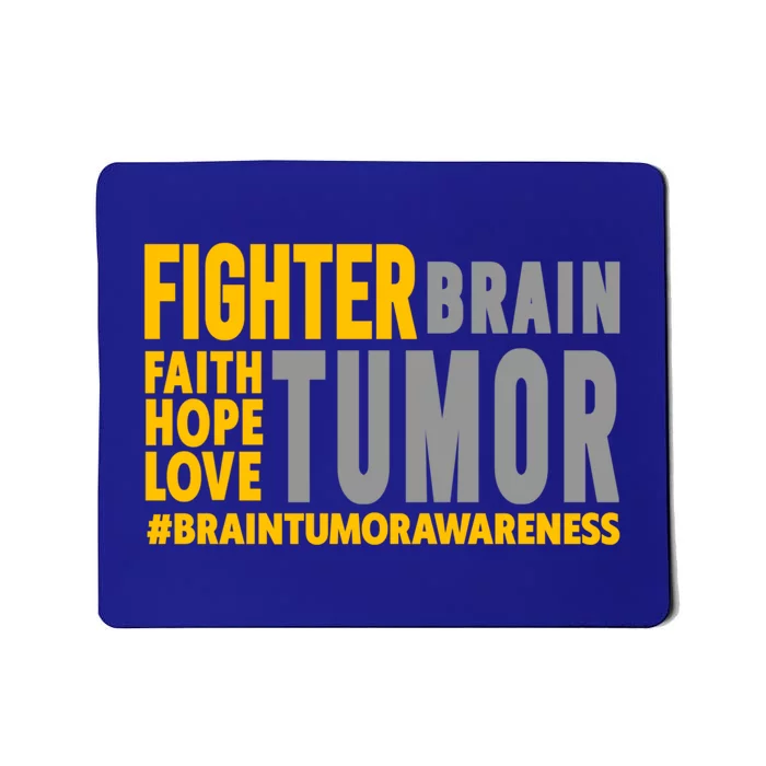 Brain Tumor Awareness Gift Great Gift Brain Tumor Awareness Fighter Great Gift Mousepad