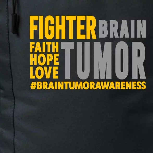 Brain Tumor Awareness Gift Great Gift Brain Tumor Awareness Fighter Great Gift Daily Commute Backpack